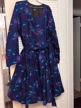 BANIFE AFRICAN PRINT JACKET DRESS size 3X
